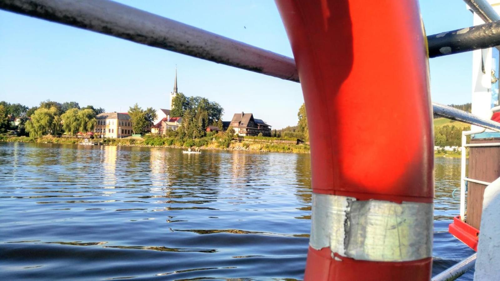 Apartman U Lipna, Pro Cyklisty, Motorkare Frymburk Exteriér fotografie