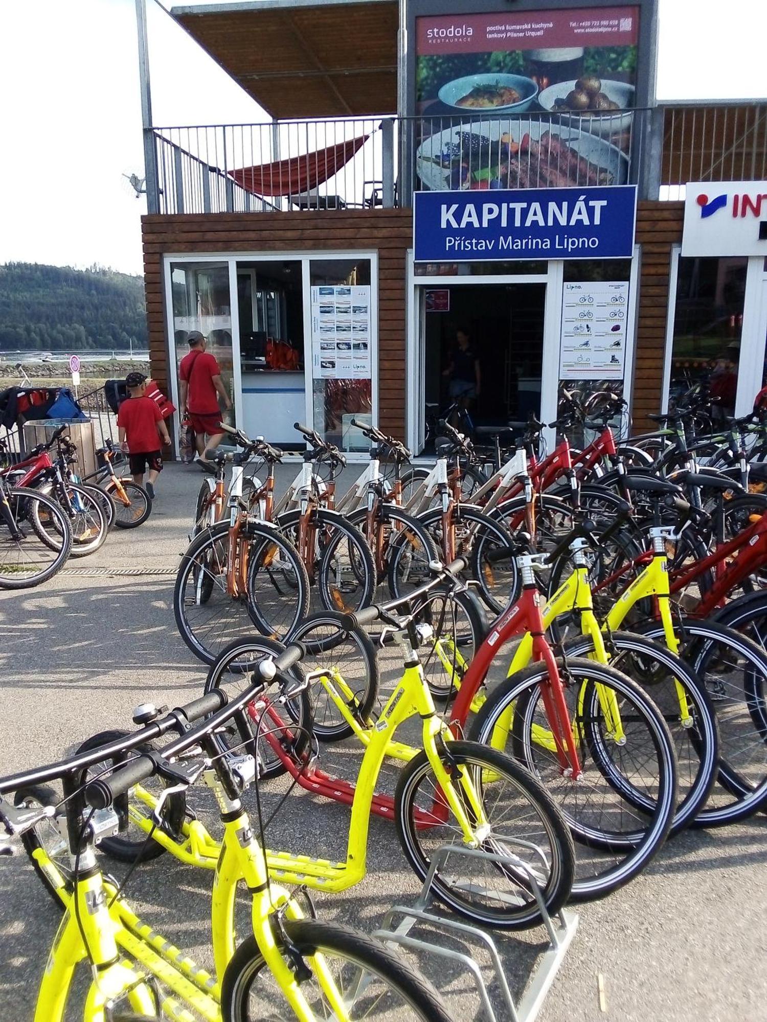 Apartman U Lipna, Pro Cyklisty, Motorkare Frymburk Exteriér fotografie